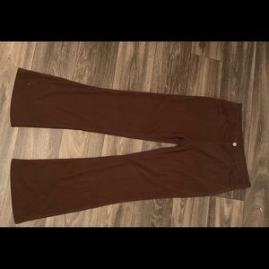 Cute and Simple long brown corduroy pants:)